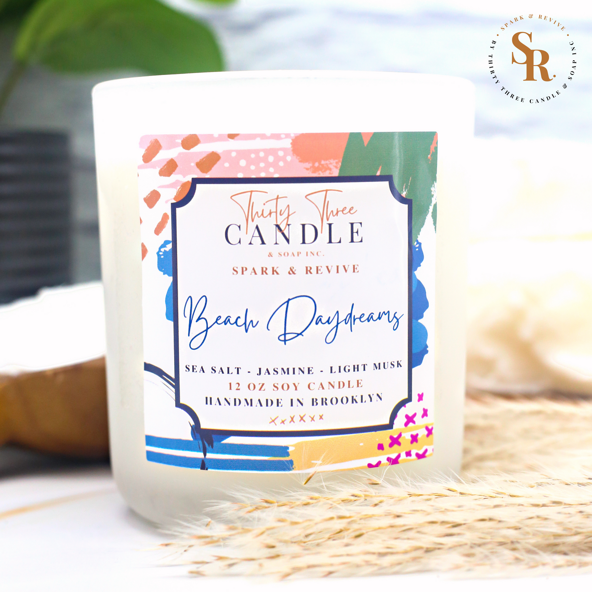 Beach Daydreams Scented Soy Candle