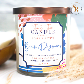 Beach Daydreams Scented Soy Candle