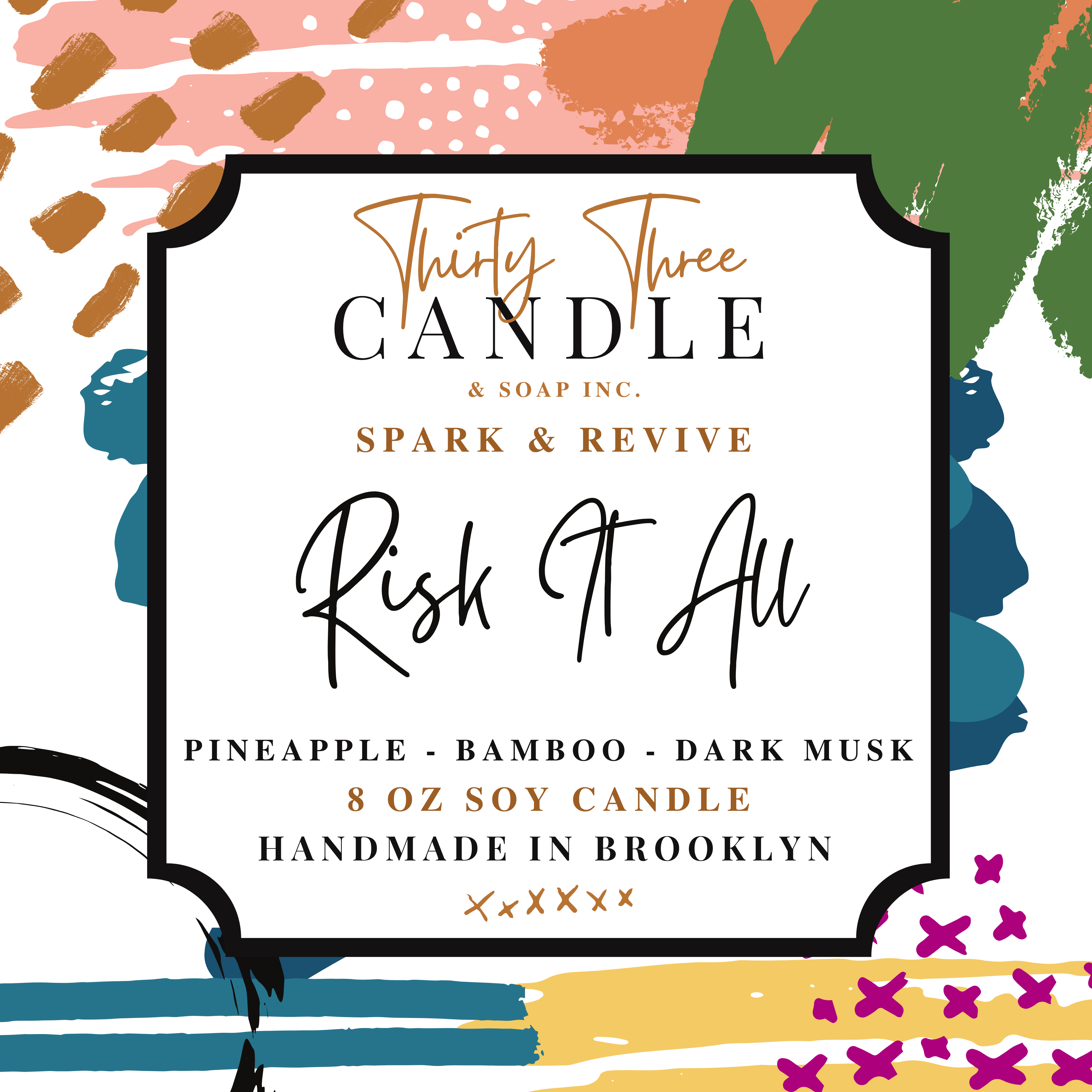 Risk It All Scented Soy Candle