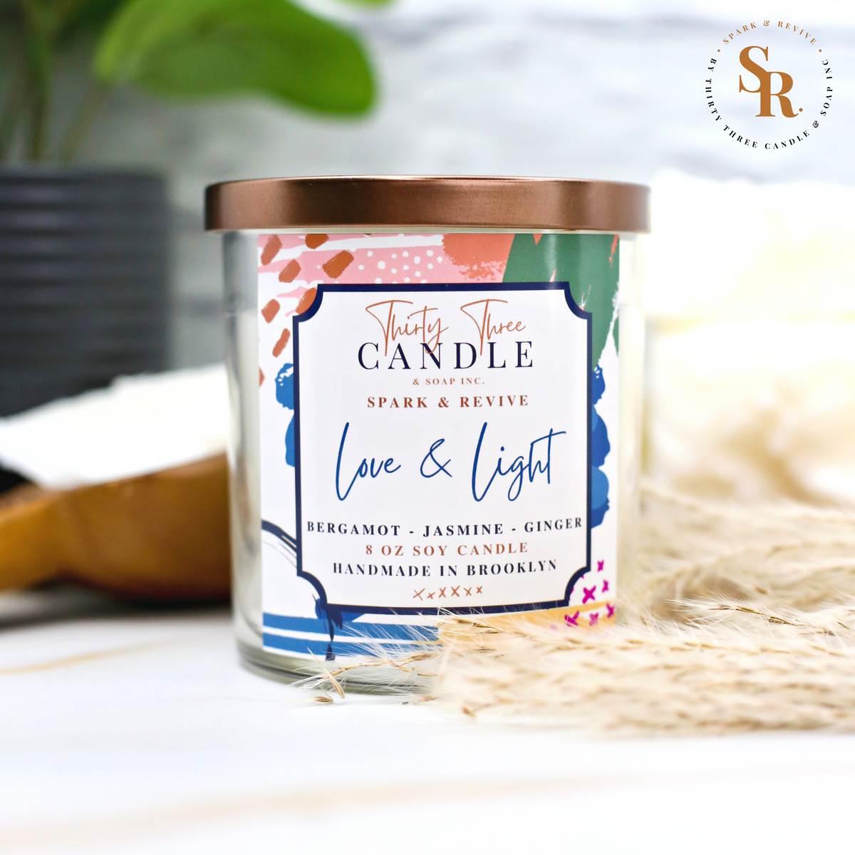 Love & Light Scented Soy Candle