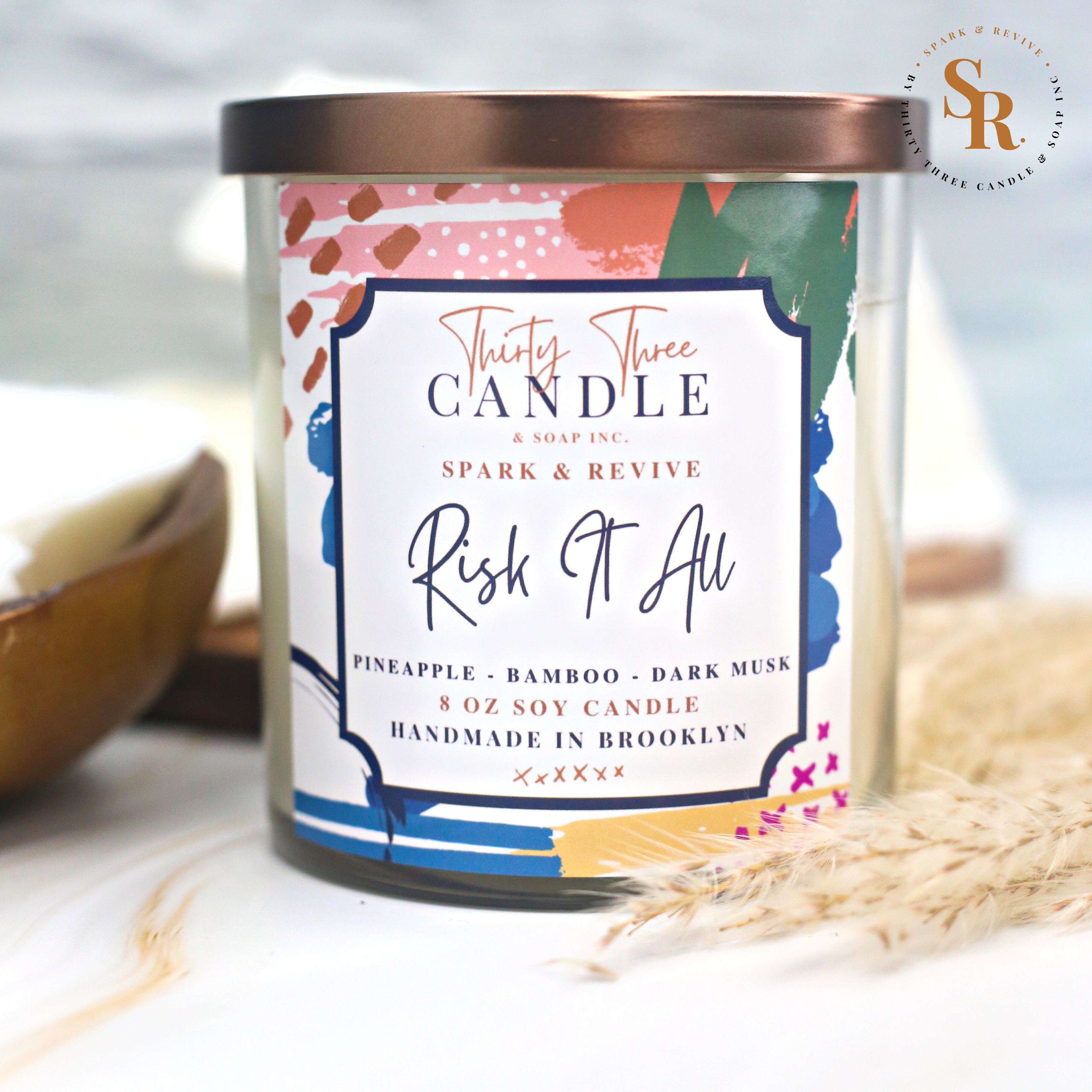 Risk It All Scented Soy Candle