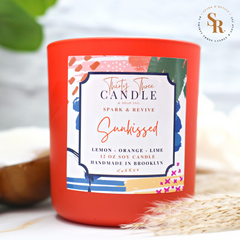 Sunkissed Scented Soy Candle